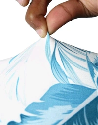 CORTINA SPANDEX Sky Blue Color Polyster Fabric Elastic Chair Cover Stretch Removable Washable 1Pcs - Sky Blue, Polyster, Pack of 1